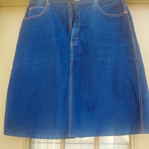 Jean skirt